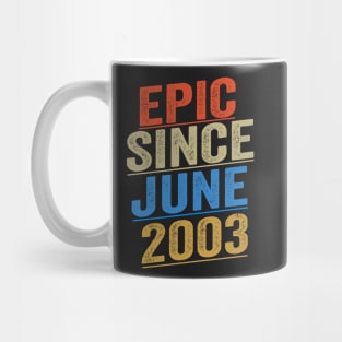 Epic Since June 2003 Funny Birthday Mug